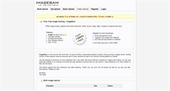 Desktop Screenshot of imagebam.com